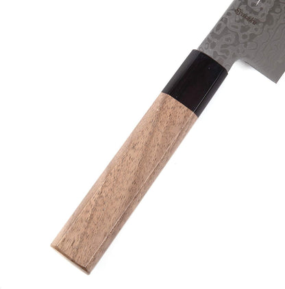 Japanese Chef Knife Damascus ZA18 69 Layer Octagonal Walnut Handle, Gyuto 8.3-inch (210mm)