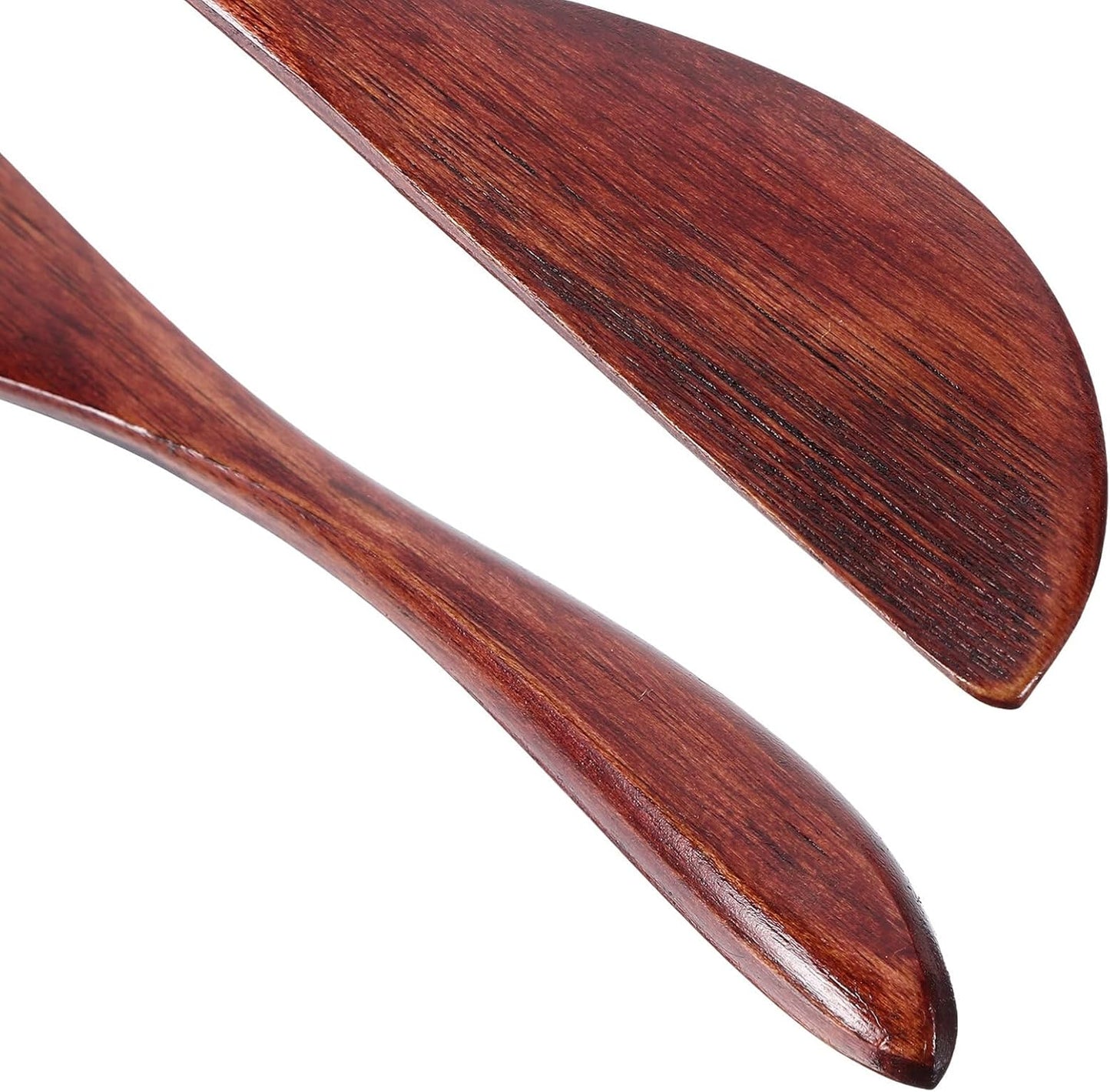 10Pcs Wooden Butter Spreaders 5.90 Inch Nanmu Breakfast Knives for Jam Cheese Cake Spreading Kitchen Tool Flatware Set