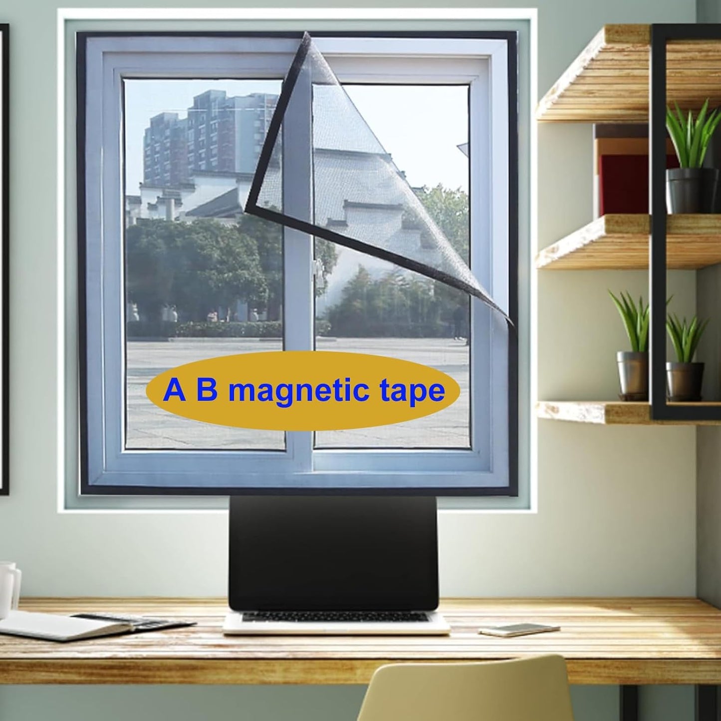 2 Rolls a+b Magnetic Tapes, Flexible Magnet Strips with Adhesive Backing, 10 Feet x 0.5"W Each Roll for DIY, Crafting, and Organizational Projects.