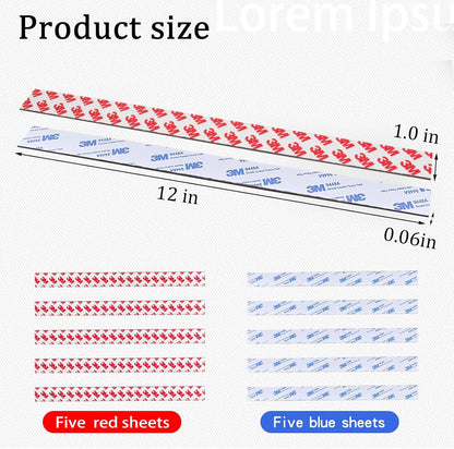 2 Rolls a+b Magnetic Tapes, Flexible Magnet Strips with Adhesive Backing, 10 Feet x 0.5"W Each Roll for DIY, Crafting, and Organizational Projects.