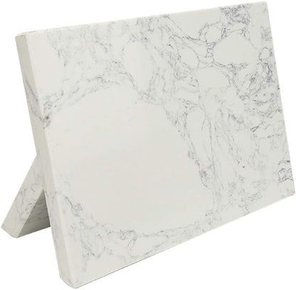 FABAX Knife Block Nordic Creativity Marble Magnetic Knife Holder Stand Knife Block Knife Rack Bar Home Kitchen Knives Accessories Kitchen Knife Holder (Color : White)