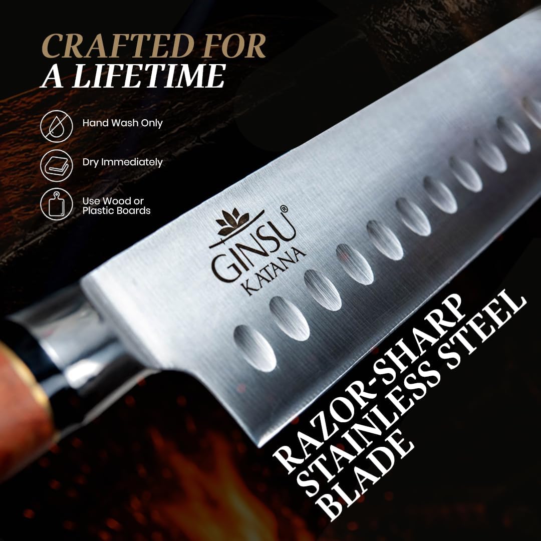 7" SANTOKU KNIFE | TRADITIONS COLLECTION JAPANESE KNIVES | BEST KNIFE FOR YOUR KITCHEN