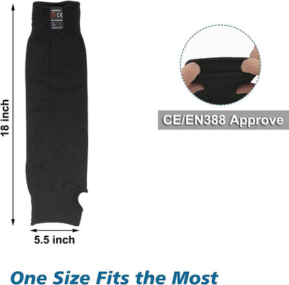 2 Pairs Protective Arm Sleeves, Cut Heat Resistant Arm Protectors Anti Abrasion Safety Armband