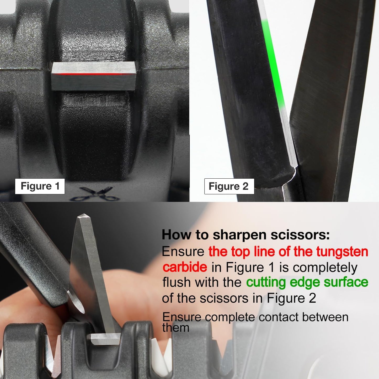 104N 5-in-1 Professional Knife & Scissors Sharpener | Straight & Serrated Blades, Repairs & Hones, Euro/American & Asian Knives, Fast Scissor Sharpening Gifts for Home Cooks
