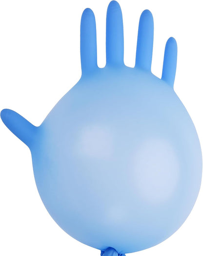 TitanFlex Nitrile Exam Gloves, Blue, 6-mil, Heavy Duty Nitrile Gloves, Mechanic Disposable Gloves, Latex Free, Powder Free