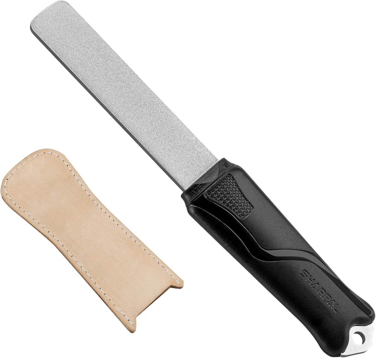 121N Dual-Grit Diamond Sharpening Stone Garden Tool File | Coarse 325 / Extra Fine 1200 Grit, Knife Sharpener For Lawn Mower Blade, Axe, Hatchet, Hedge Shears, Chisels, Drills