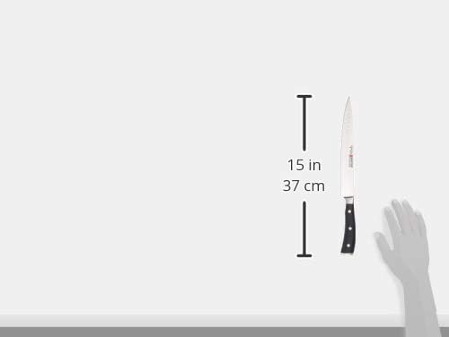 Wusthof Classic IKON Carving Knife, One Size, Black, Stainless