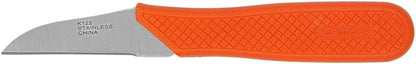 K123 Food Processing Knife, Seed Potato, 3.75-Inch Stainless Steel Blade, Orange