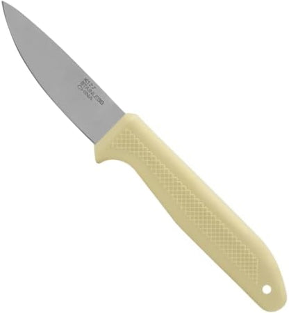 K123 Food Processing Knife, Seed Potato, 3.75-Inch Stainless Steel Blade, Orange