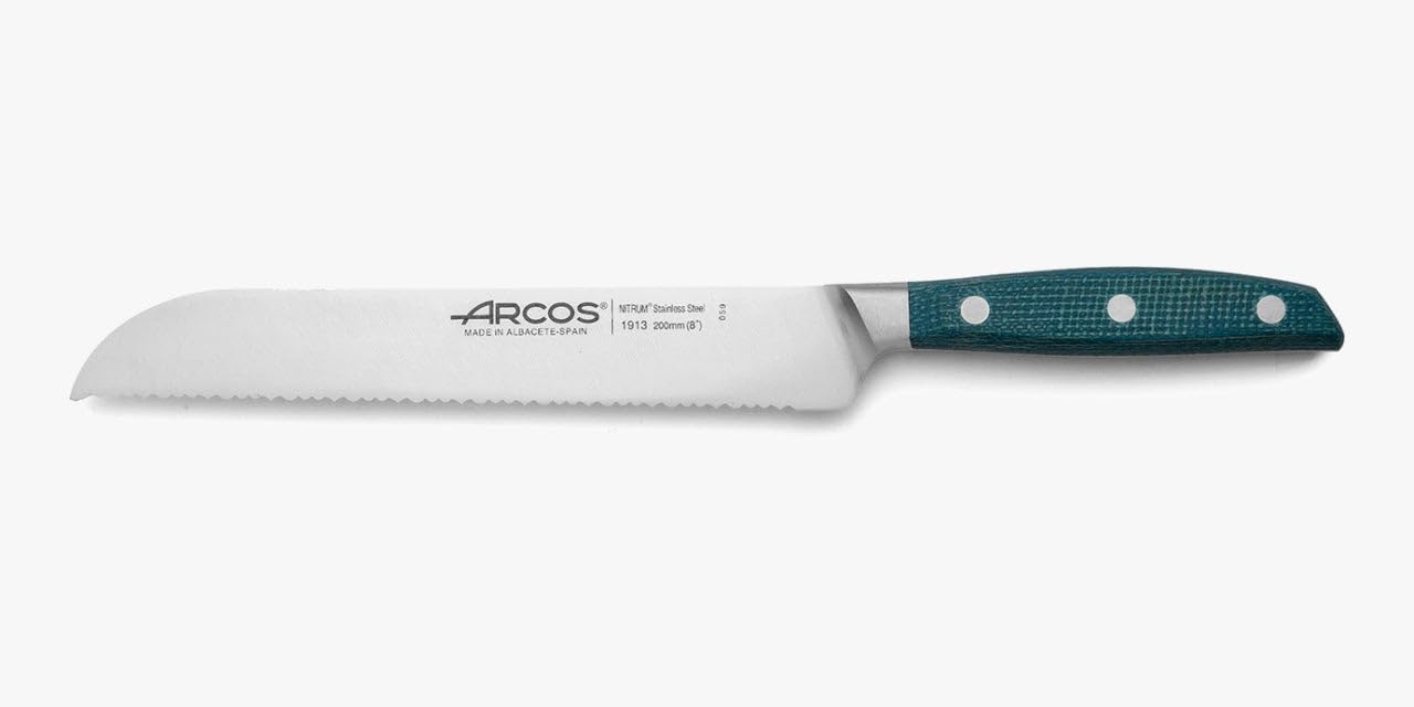 Forged Boning Knife in Nitrum Stainless Steel, Professional 6 Inch Butcher Knife for Removing Meat from Bones, Ergonomic Blue Handle, Brooklyn Series
