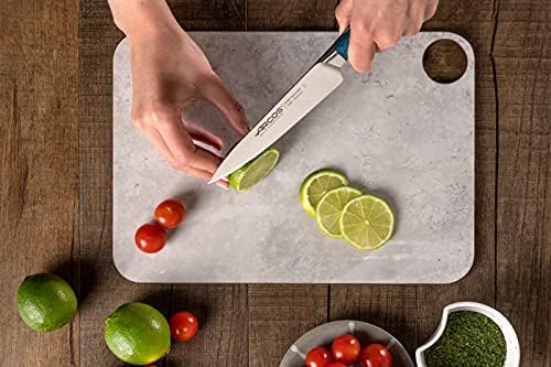 Forged Boning Knife in Nitrum Stainless Steel, Professional 6 Inch Butcher Knife for Removing Meat from Bones, Ergonomic Blue Handle, Brooklyn Series