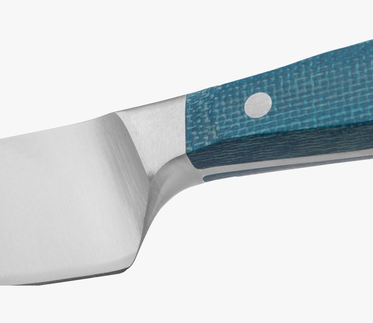 Forged Boning Knife in Nitrum Stainless Steel, Professional 6 Inch Butcher Knife for Removing Meat from Bones, Ergonomic Blue Handle, Brooklyn Series