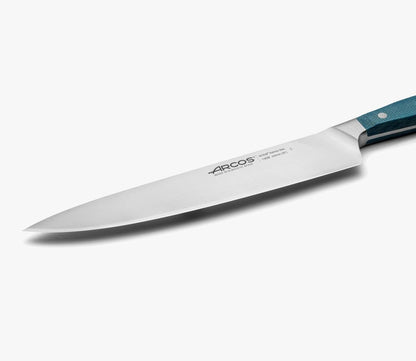 Forged Boning Knife in Nitrum Stainless Steel, Professional 6 Inch Butcher Knife for Removing Meat from Bones, Ergonomic Blue Handle, Brooklyn Series