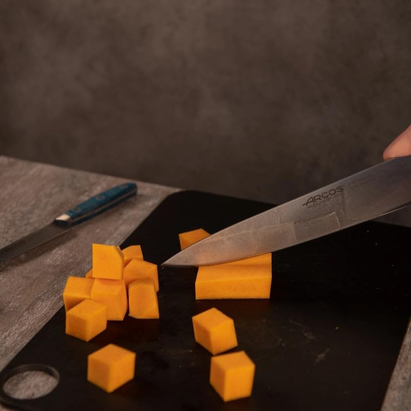 Forged Boning Knife in Nitrum Stainless Steel, Professional 6 Inch Butcher Knife for Removing Meat from Bones, Ergonomic Blue Handle, Brooklyn Series