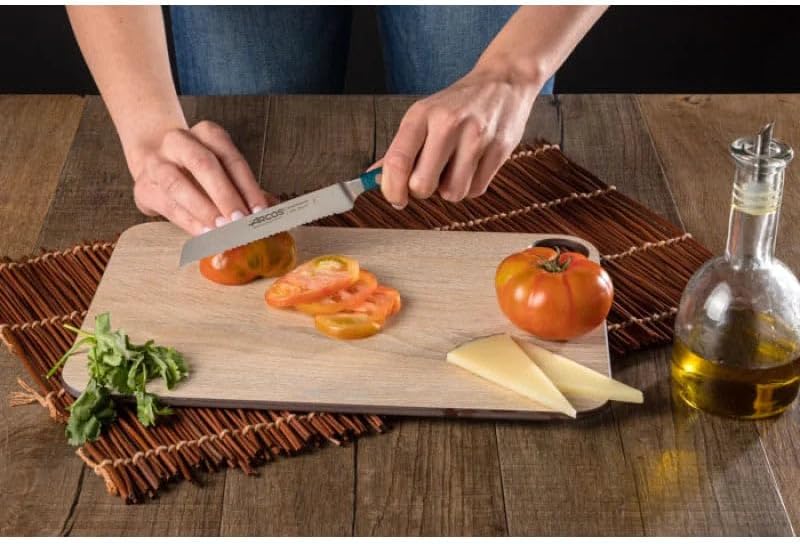 Forged Boning Knife in Nitrum Stainless Steel, Professional 6 Inch Butcher Knife for Removing Meat from Bones, Ergonomic Blue Handle, Brooklyn Series