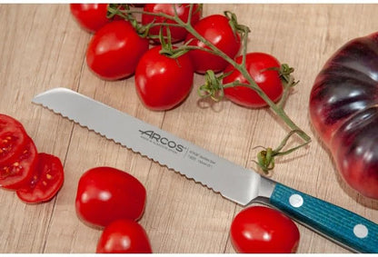 Forged Boning Knife in Nitrum Stainless Steel, Professional 6 Inch Butcher Knife for Removing Meat from Bones, Ergonomic Blue Handle, Brooklyn Series