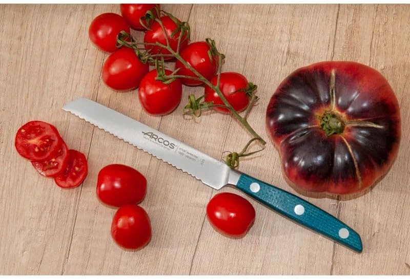 Forged Boning Knife in Nitrum Stainless Steel, Professional 6 Inch Butcher Knife for Removing Meat from Bones, Ergonomic Blue Handle, Brooklyn Series