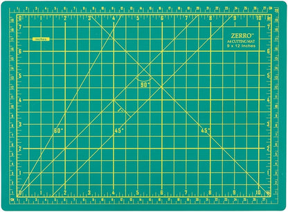 Cutting Mat 12" x 9" Self Healing Rotary Cutting Mat A4