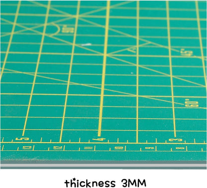 Cutting Mat 12" x 9" Self Healing Rotary Cutting Mat A4