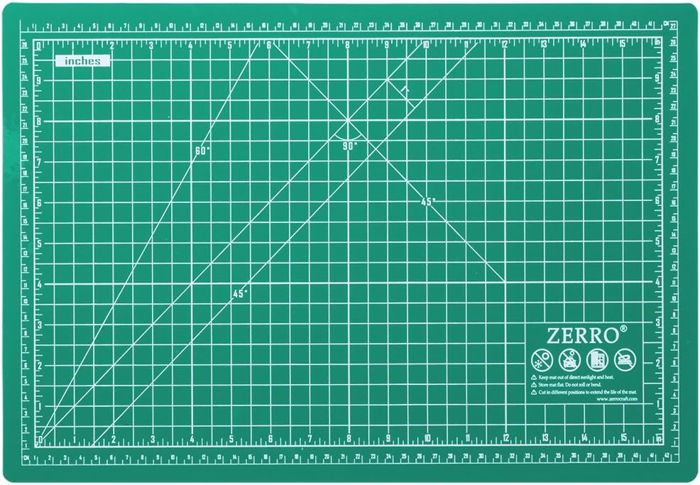 Cutting Mat 12" x 9" Self Healing Rotary Cutting Mat A4