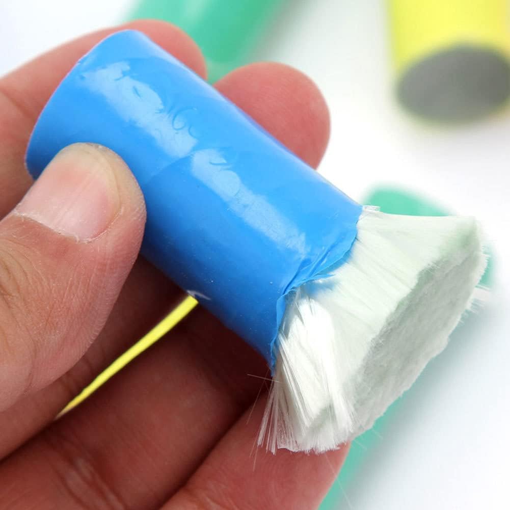 2 PCS Stainless Steel Rust Remover Sticks Metal Rust Brushes, Metal Rust Cleaning Brushes Stain Remover Tool for Kitchen Cookware Random Color.