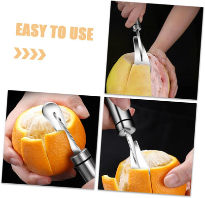 Fruit Peeler Orange Opener Citrus Peelers Stainless Steel Knife Easy Slice Grapefruit Home Kitchen Tool