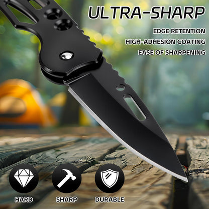 3 Pack Small Kitchen Knives Folding Stainless Steel Knife Dough Scorer Culinary Knives Paring Knife for Women Men