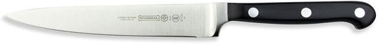 5100 Series 6-inch Utility Knife with a straight edge, forged blade, stainless steel design, and comfortable handle