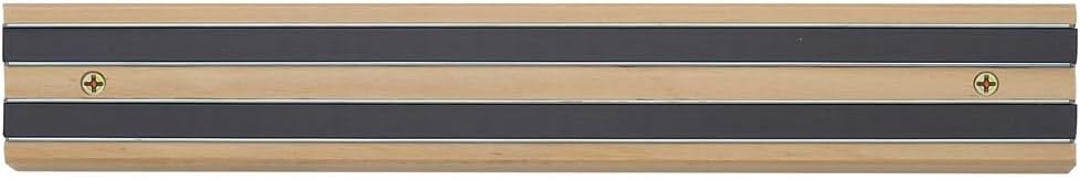 Kitchen Magnetic Knife Holder and Tool Storage Bar, Wood, 12-Inches, 12 inch
