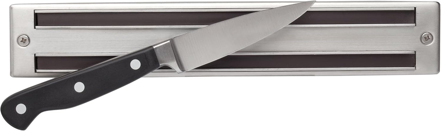 Kitchen Magnetic Knife Holder and Tool Storage Bar, Wood, 12-Inches, 12 inch