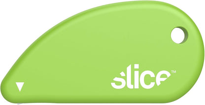 Slice Micro Safety Cutter | Safe Ceramic Box Cutter Lasting 11x Longer than Metal | Keychain Box Opener | Combo Pack | Earth White + Sage