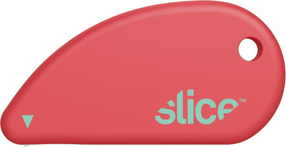 Slice Micro Safety Cutter | Safe Ceramic Box Cutter Lasting 11x Longer than Metal | Keychain Box Opener | Combo Pack | Earth White + Sage