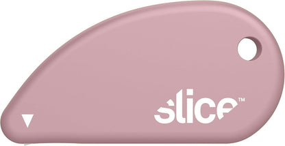 Slice Micro Safety Cutter | Safe Ceramic Box Cutter Lasting 11x Longer than Metal | Keychain Box Opener | Combo Pack | Earth White + Sage