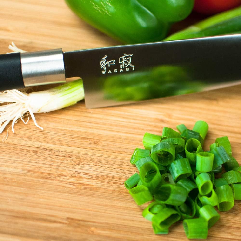 Wasabi Black Utility Knife, 6-Inch