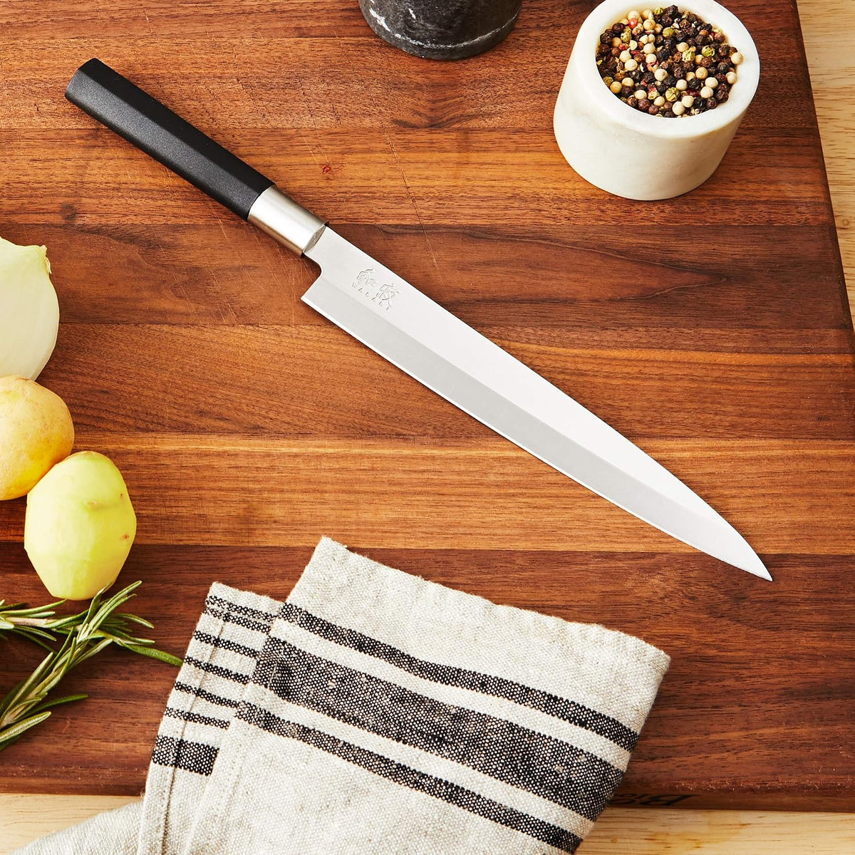 Wasabi Black Utility Knife, 6-Inch