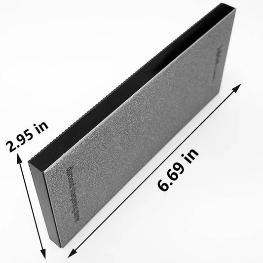 4 Pcs Diamond Sharpening Stone Set, Diamond Plate Sharpening Stone for Kitchen Sharpening (SET-E)