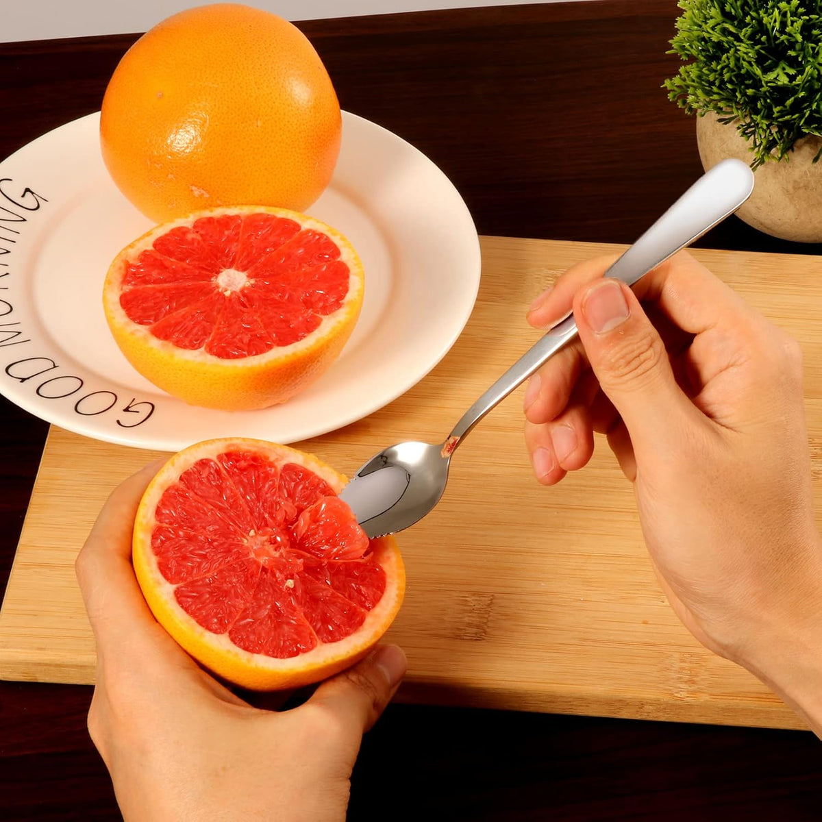 Grapefruit Spoons, Stainless Steel Grapefruit Spoon Utensil Set