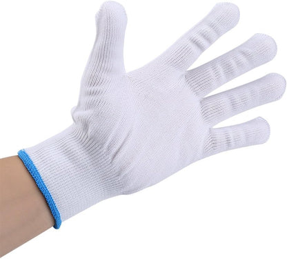 Stainless Steel Cut Gloves 5 For Kitchen, Chainmail Gloes For Cutting, Stainless Sel Gloes For Kitchen, With White Cotton Glove, Anti Knife, Anti Scratch, Suitable For Both Right And Left