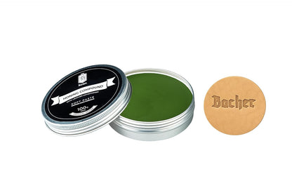 Stropping Compound - Very Fine Green Polishing Compound - Leather Strop Sharpening Buffing Compound with applicator – 100g (3.53 Oz)