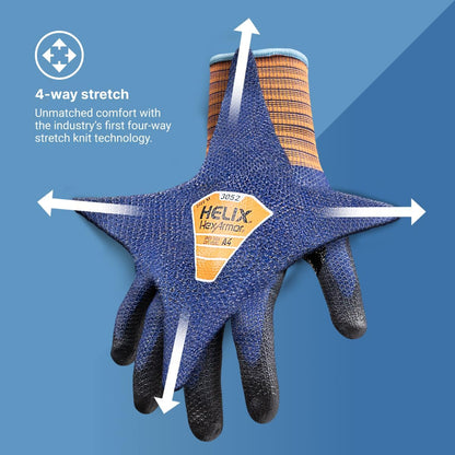Knit Safety Gloves | Comfortable Work Gloves | Helix Seamless Work Gloves