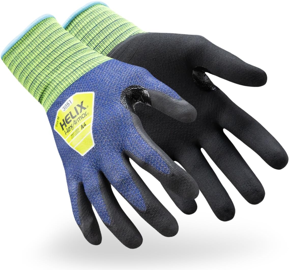 Knit Safety Gloves | Comfortable Work Gloves | Helix Seamless Work Gloves