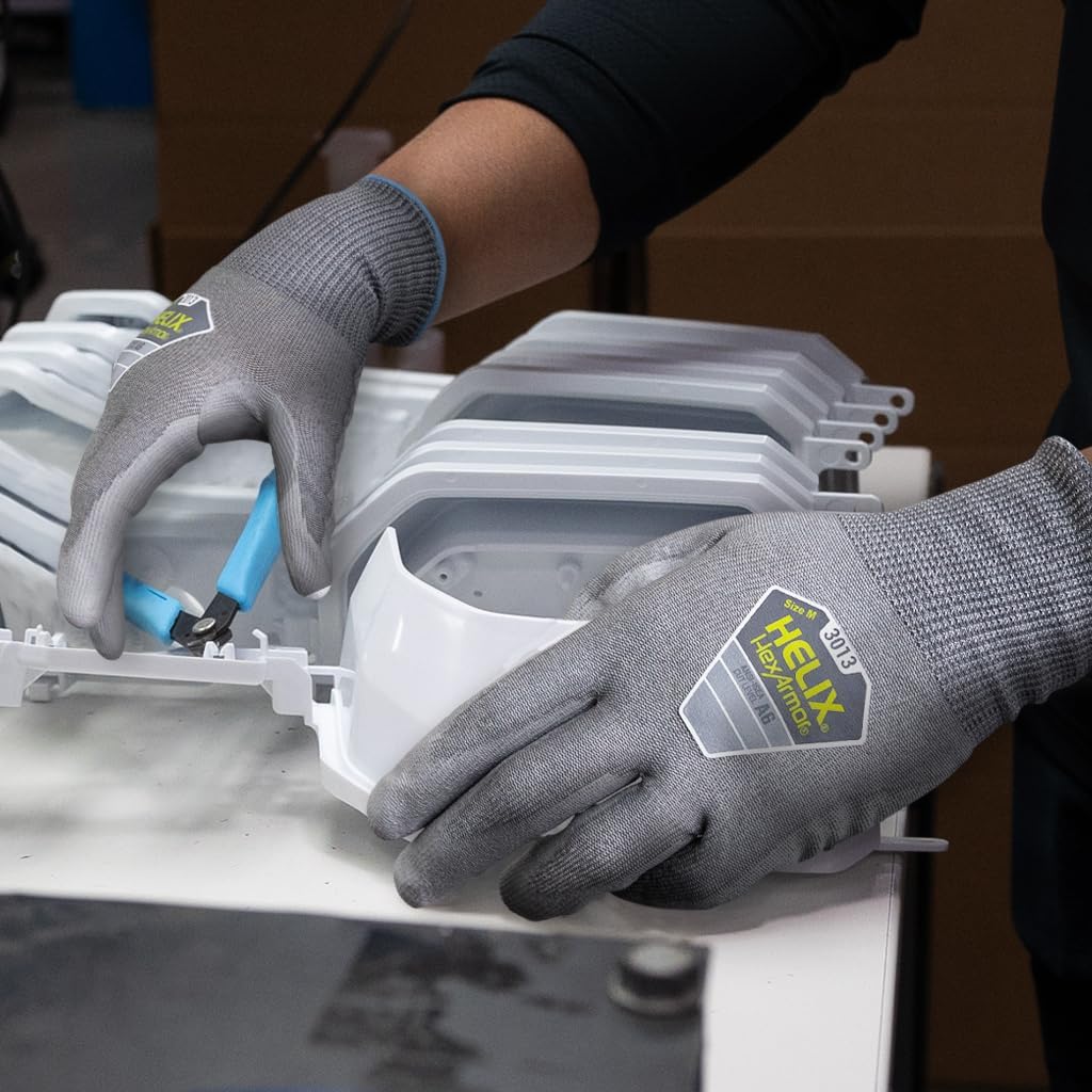 Knit Safety Gloves | Comfortable Work Gloves | Helix Seamless Work Gloves