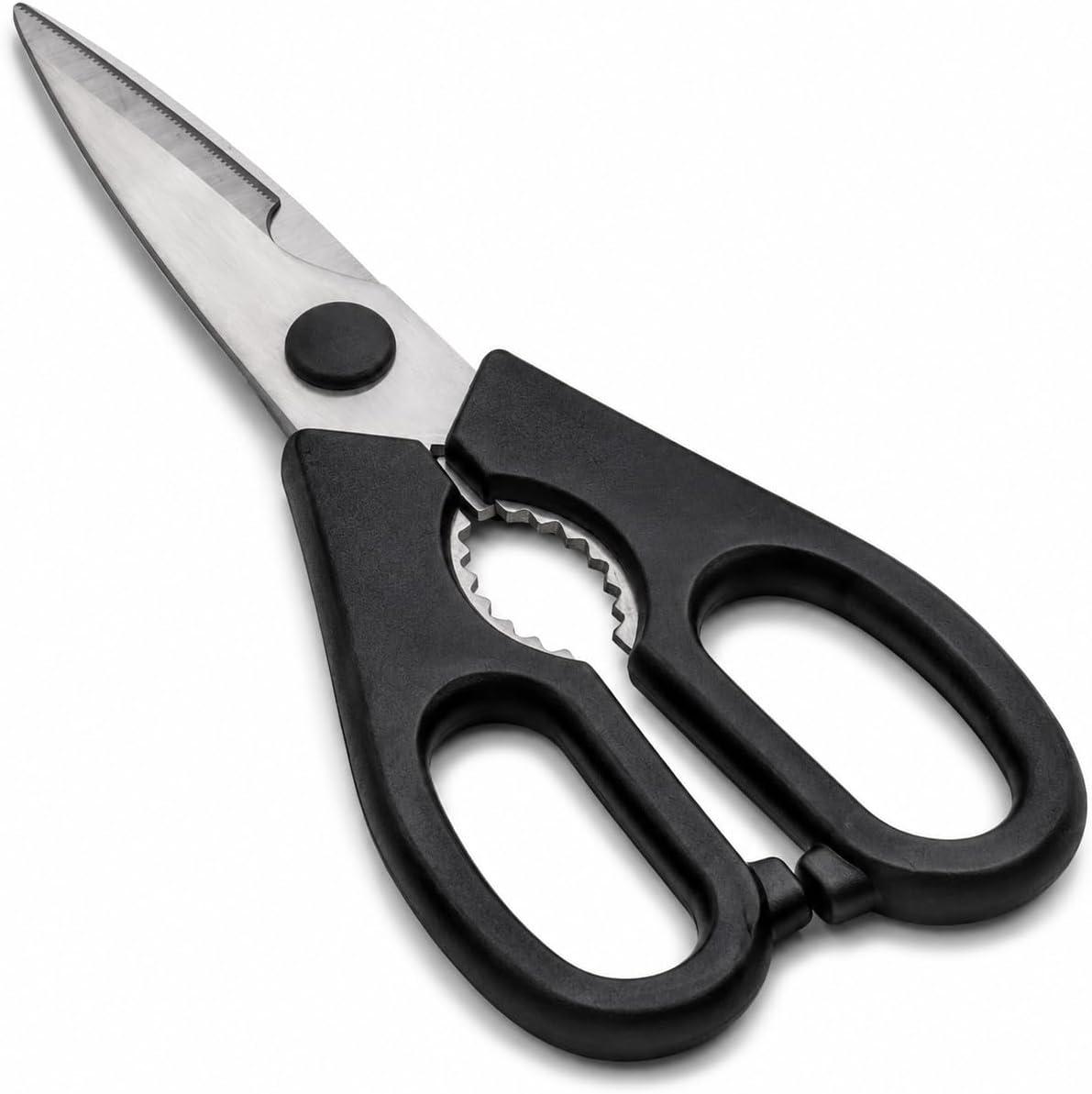 All-Purpose Kitchen Shears, Heavy-Duty Stainless Steel, Detachable Scissors with Comfortable Grip, Dishwasher Safe, 8-Inch