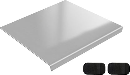 Stainless Steel Countertop Cutting Board with Lip,19.7 * 15.7 * 0.8 Inches