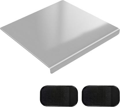 Stainless Steel Countertop Cutting Board with Lip,19.7 * 15.7 * 0.8 Inches