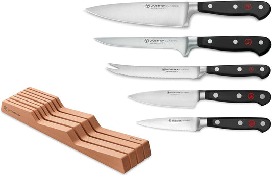 WÜSTHOF Classic 6-Piece In Drawer Knife Set
