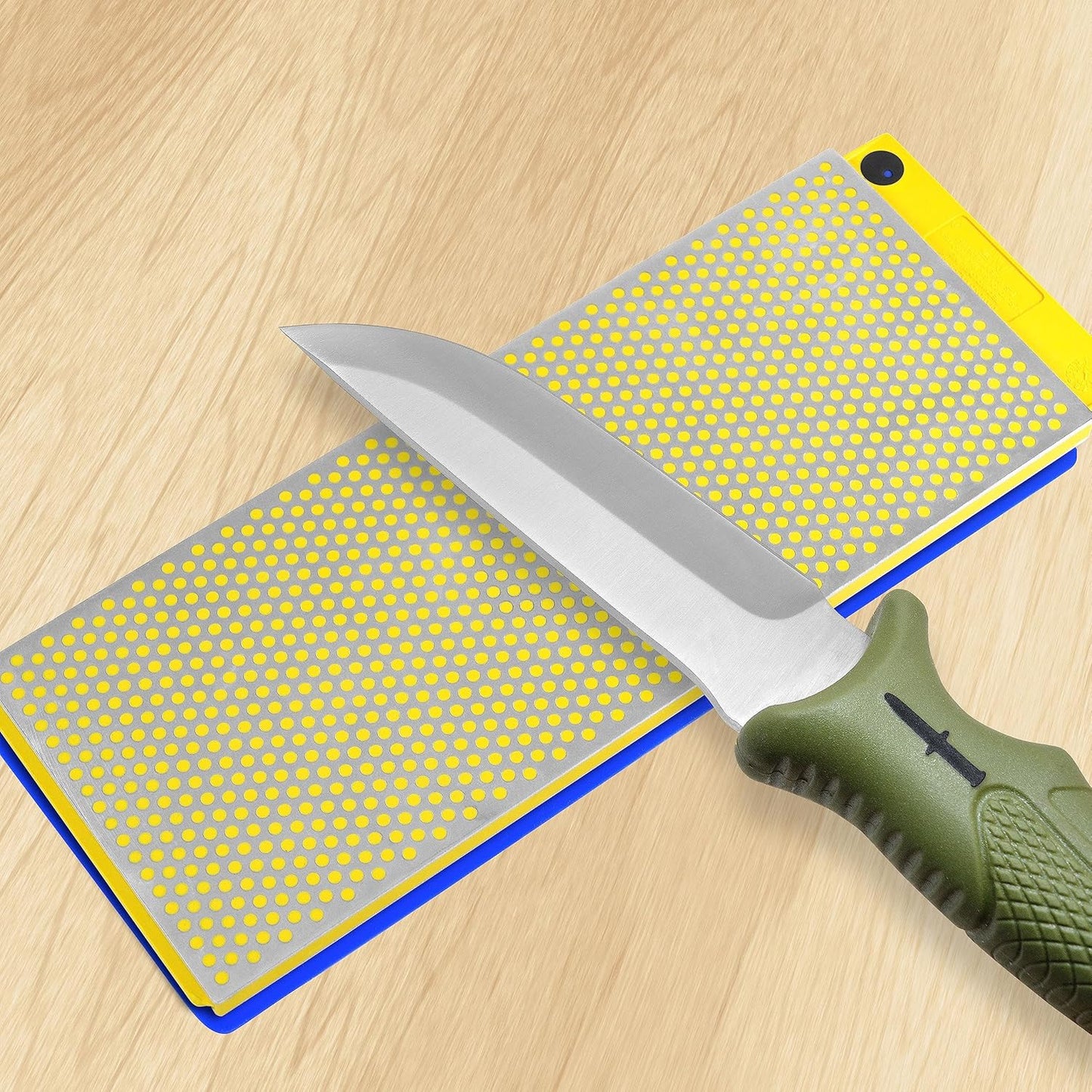 Diamond Machining Technology (DMT) W250EFNB DuoSharp Double-Sided Diamond Sharpening Stone, Extra-Fine/Fine, 10 Inch