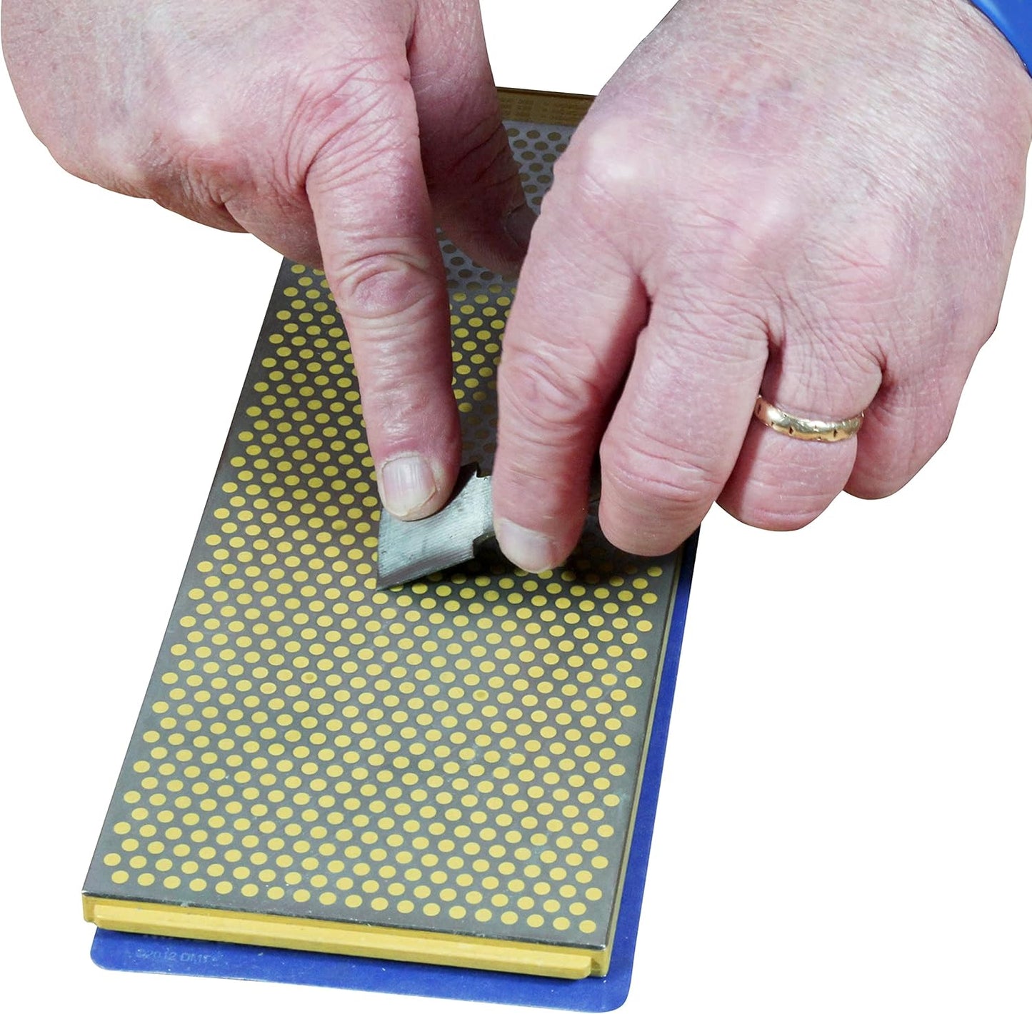 Diamond Machining Technology (DMT) W250EFNB DuoSharp Double-Sided Diamond Sharpening Stone, Extra-Fine/Fine, 10 Inch