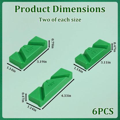Drill Bit Sharpening Jig, Professional Drill Bit Sharpening Tool with Three Angle Options, Restore Dull Twist Bits for Workshop and Job Site Maintenance, Includes Two Sets of 90 118 135 Degree Guides