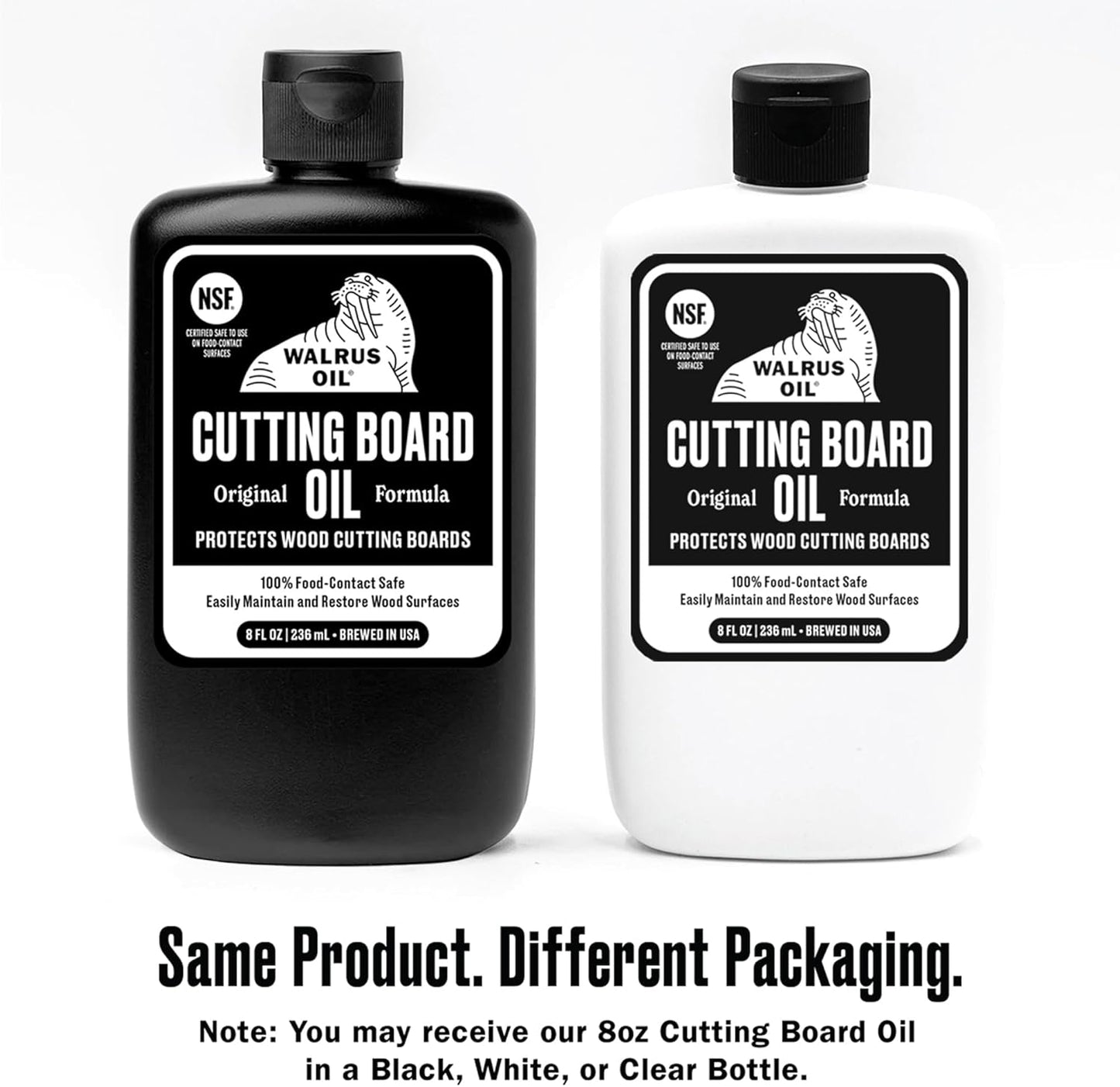 Cutting Board Oil and Wood Wax Set. For Cutting Boards, Butcher Blocks, Wooden Spoons, and Bowls. 100% Food-Safe.